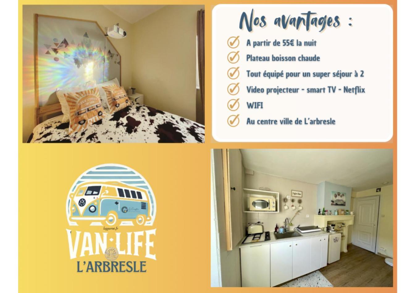 Van Life Soiree Chill A L'Arbresle LʼArbresle Exterior foto